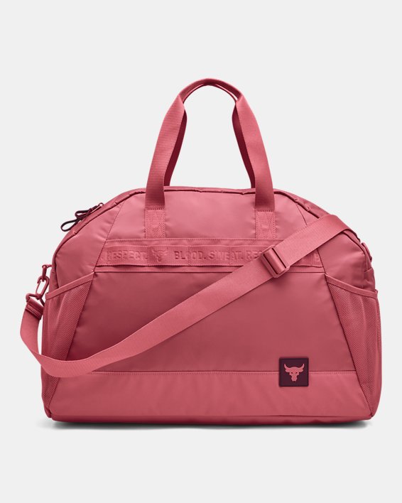 Women's Project Rock Gym Bag in Pink image number 0